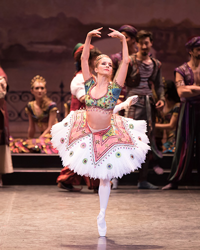 English National Ballet's dress rehearsal of Le Corsaire