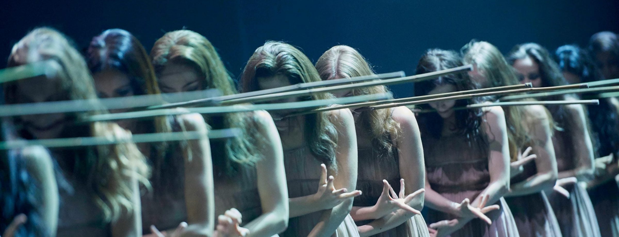 Artists of the Company in Akram Khan's Giselle © Laurent Liotardo