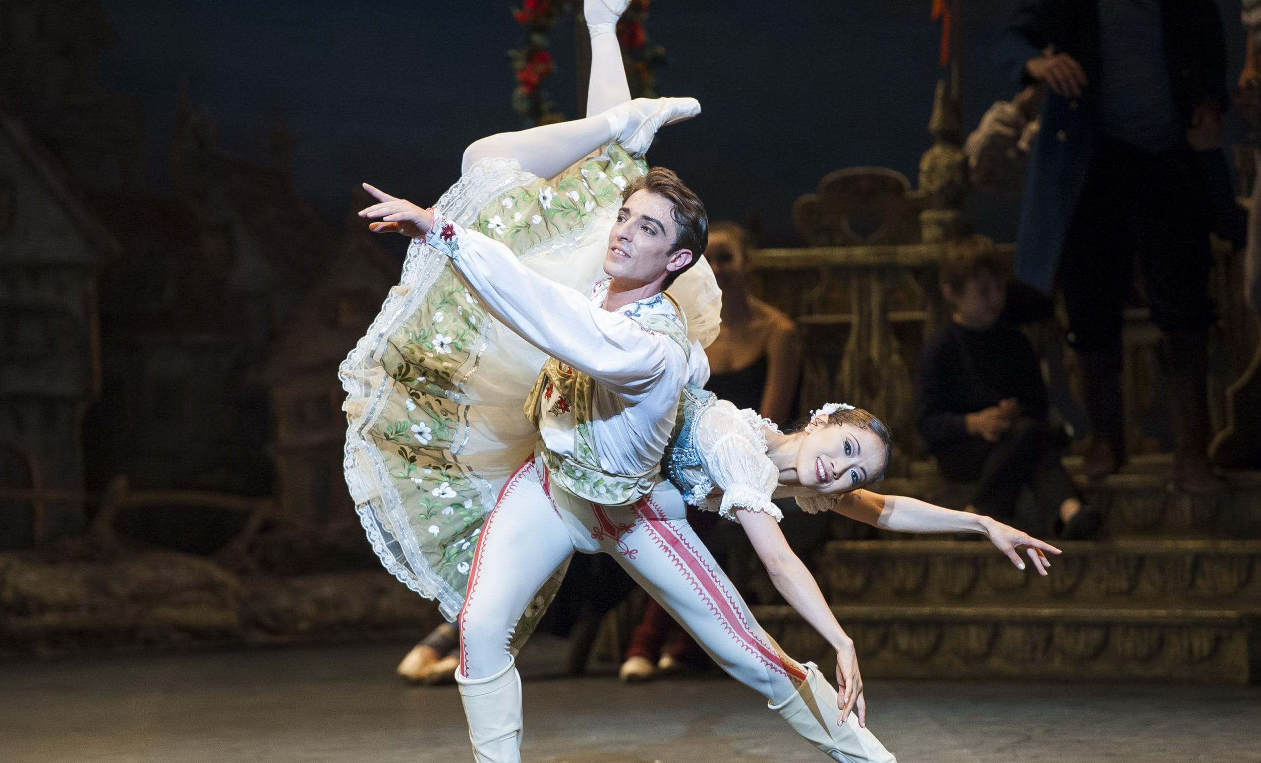 English National Ballet's Coppélia rehearsal at the Coliseum, St Martin's Lane, London, 22nd July 2014.