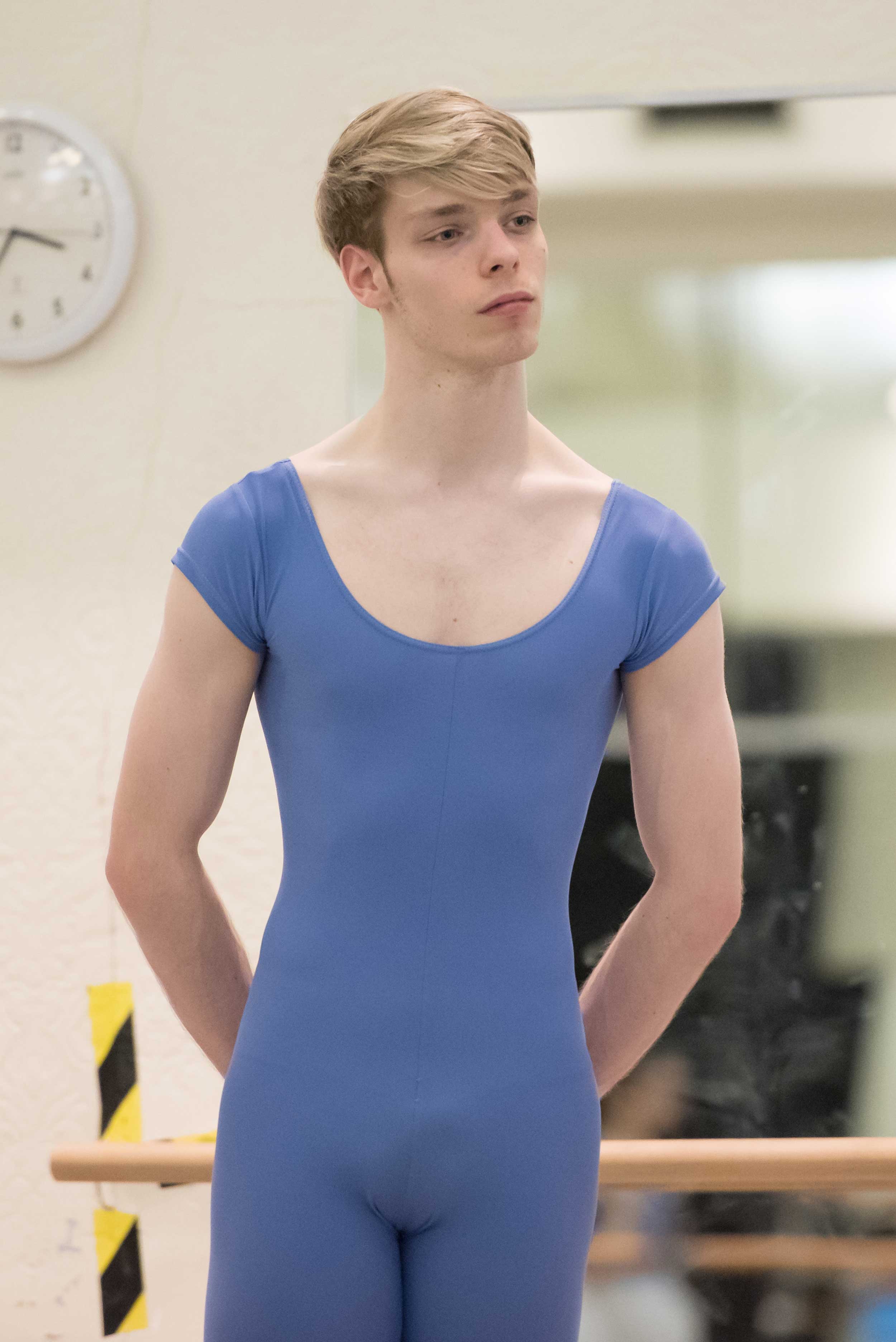 James Hobley in rehearsals for My First Ballet: Cinderella © Photography by ASH