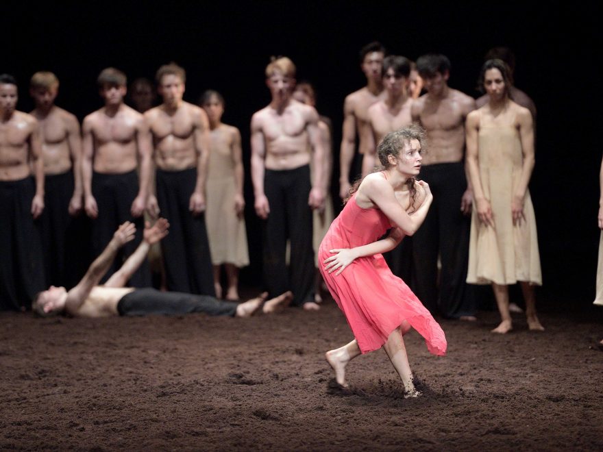 Francesca Velicu in Pina Bausch's Le Sacre du printemps by English National Ballet