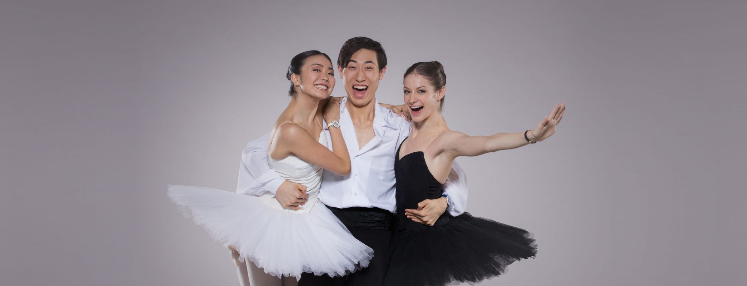 Image: Principal Shiori Kase, First Artist Jinhao Zhang and Principal Laurretta Summerscales © Johan Persson