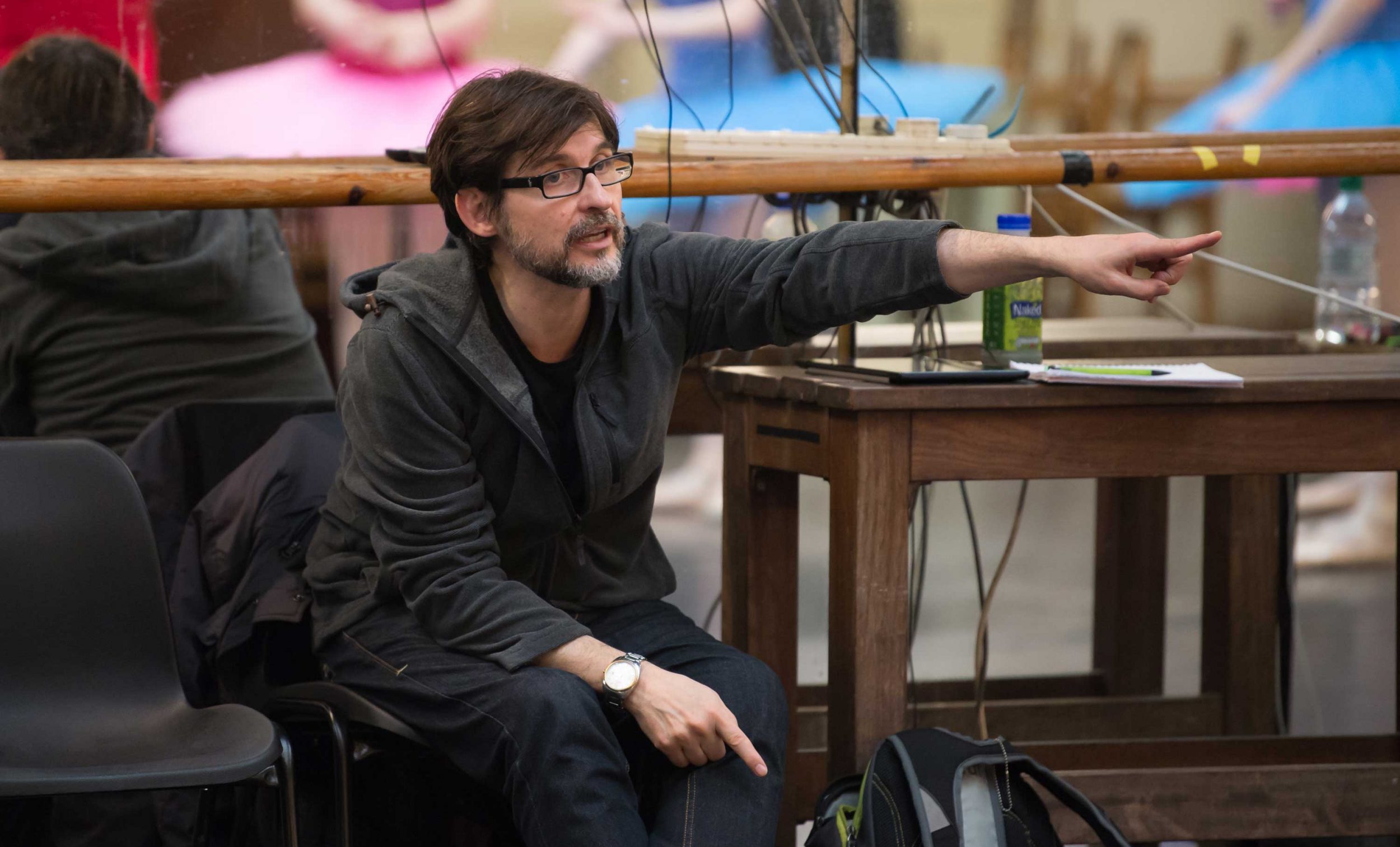 Choreographer-Antonio-Castilla-in-rehearsals-for-My-First-Ballet-Swan-Lake