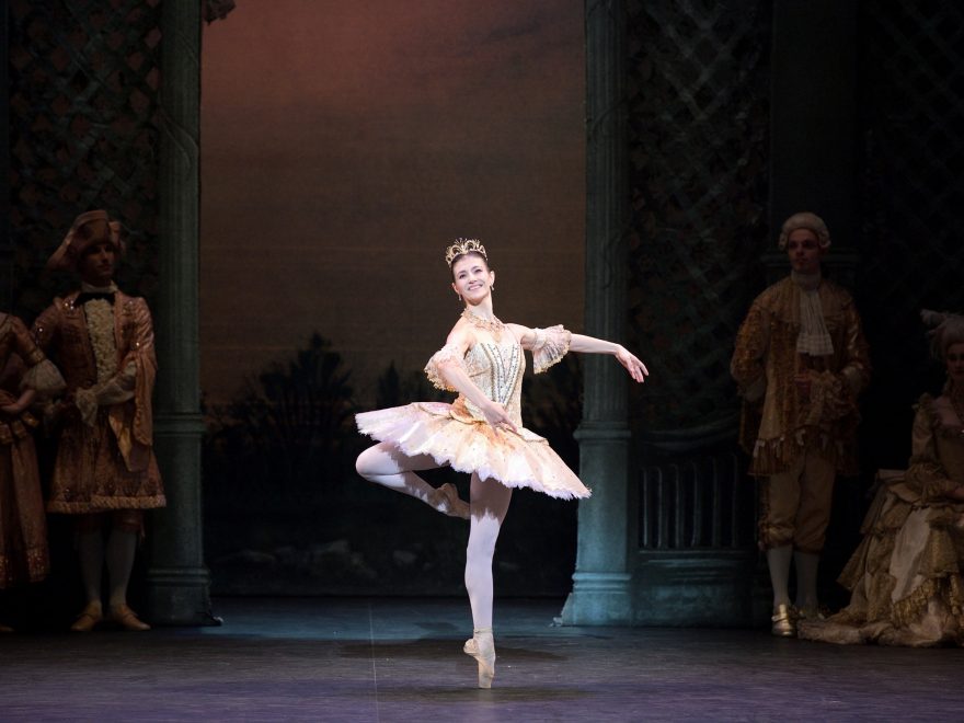 Alina Cojocaru as Princess Aurora in English National Ballet's The Sleeping Beauty (c) Laurent Liotardo