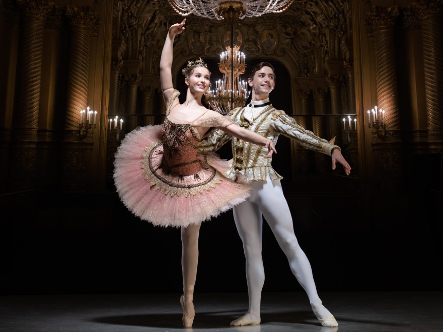 Eric Snyder as Prince Desire and Evelina Andersson as Aurora for My First Bal (c) Photography by ASH_2