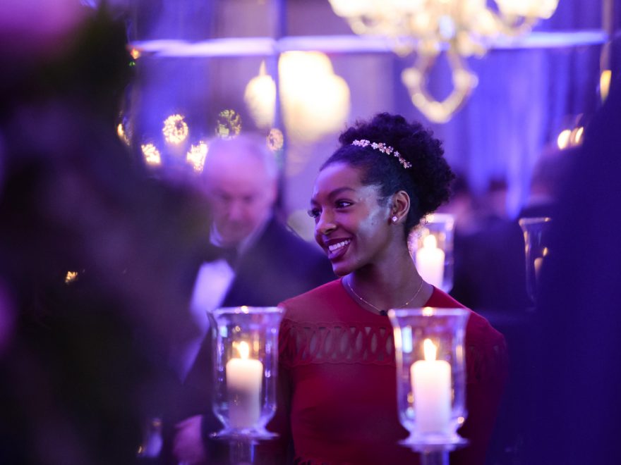 Precious Adams at English National Ballet's Spring Gala 2019 at The Dorchester © Photography by ASH