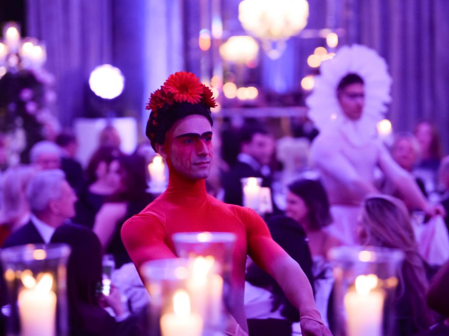 Francisco Bosch performing an extract of Annabelle Lopez Ochoa's Broken Wings at English National Ballet's Spring Gala 2019 at The Dorchester © Photography by ASH