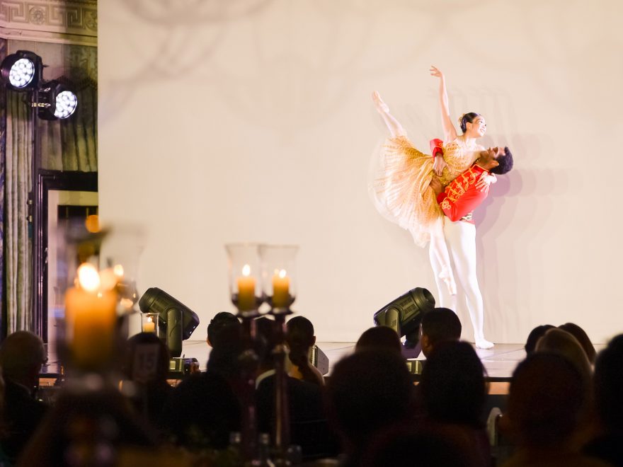 Shiori Kase and Junor Souza performing an extract from Christopher Wheeldon's Cinderella at our Spring Gala 2019 © Photography by ASH