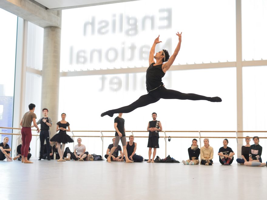 Daniel McCormick in Le Corsaire rehearsals (c) Laurent Liotardo