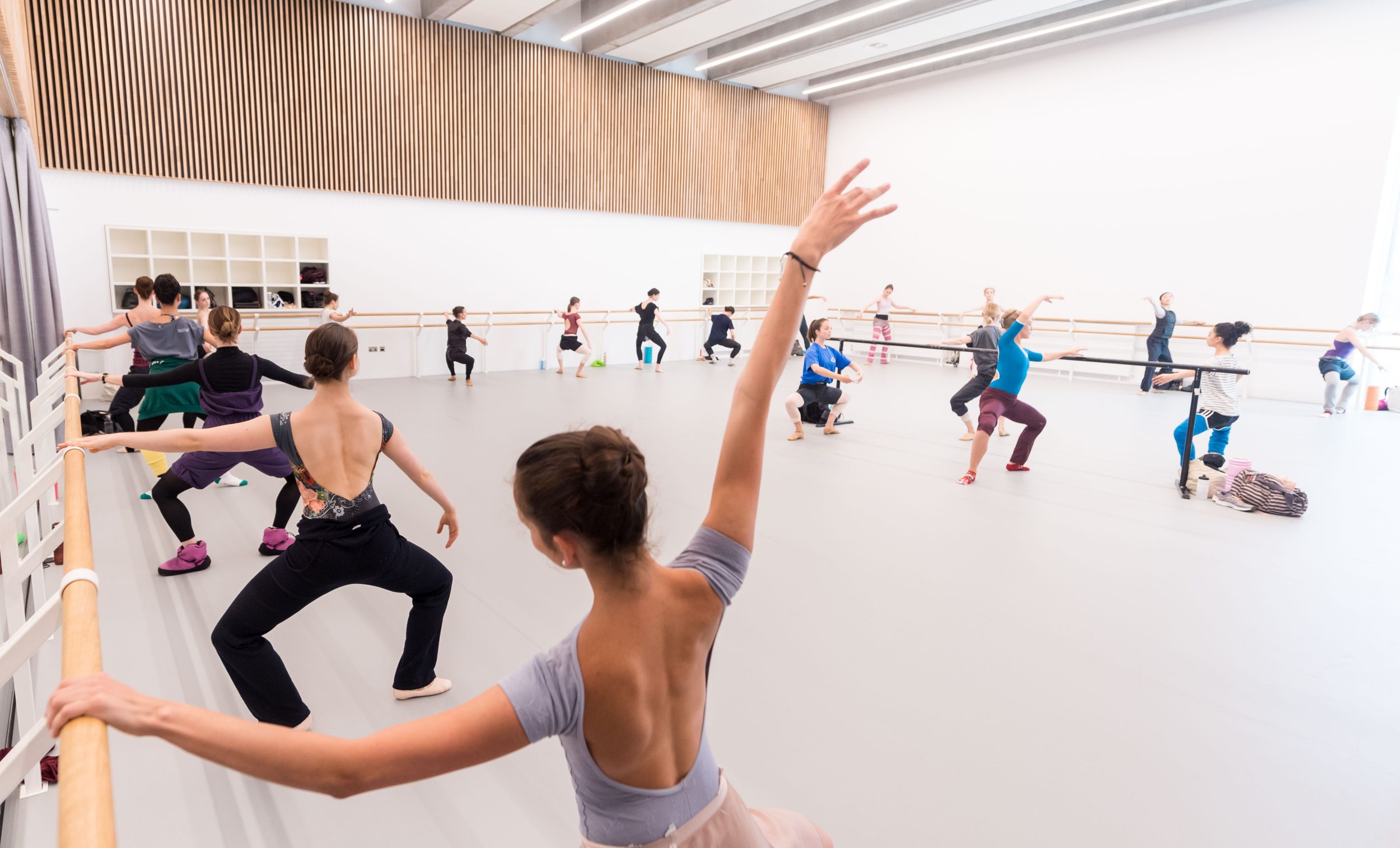 PRESS English National Ballet's new home on London City Island - rehearsal studio - (C) Ian Gavan