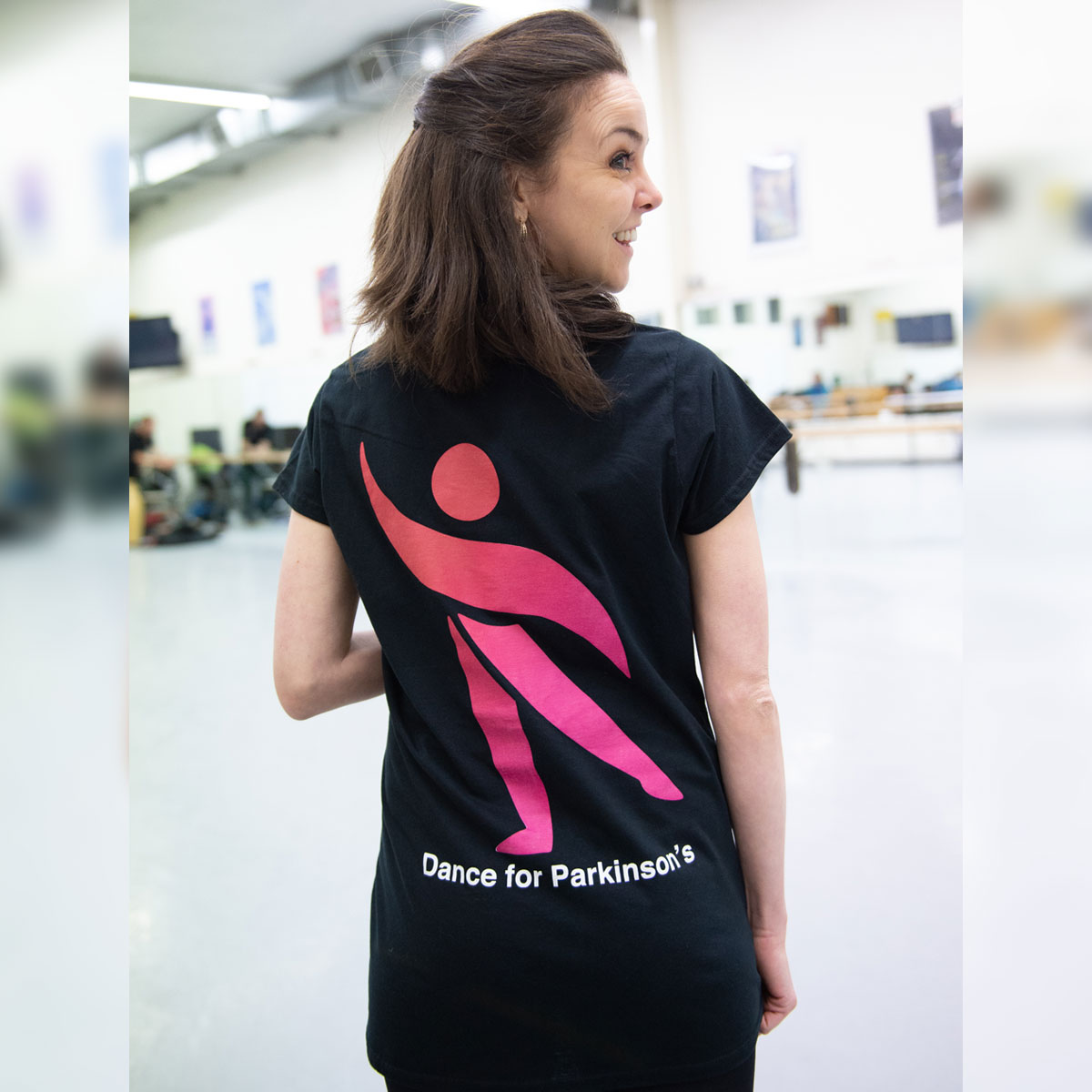 Dance For Parkinson's T-shirt (Back)