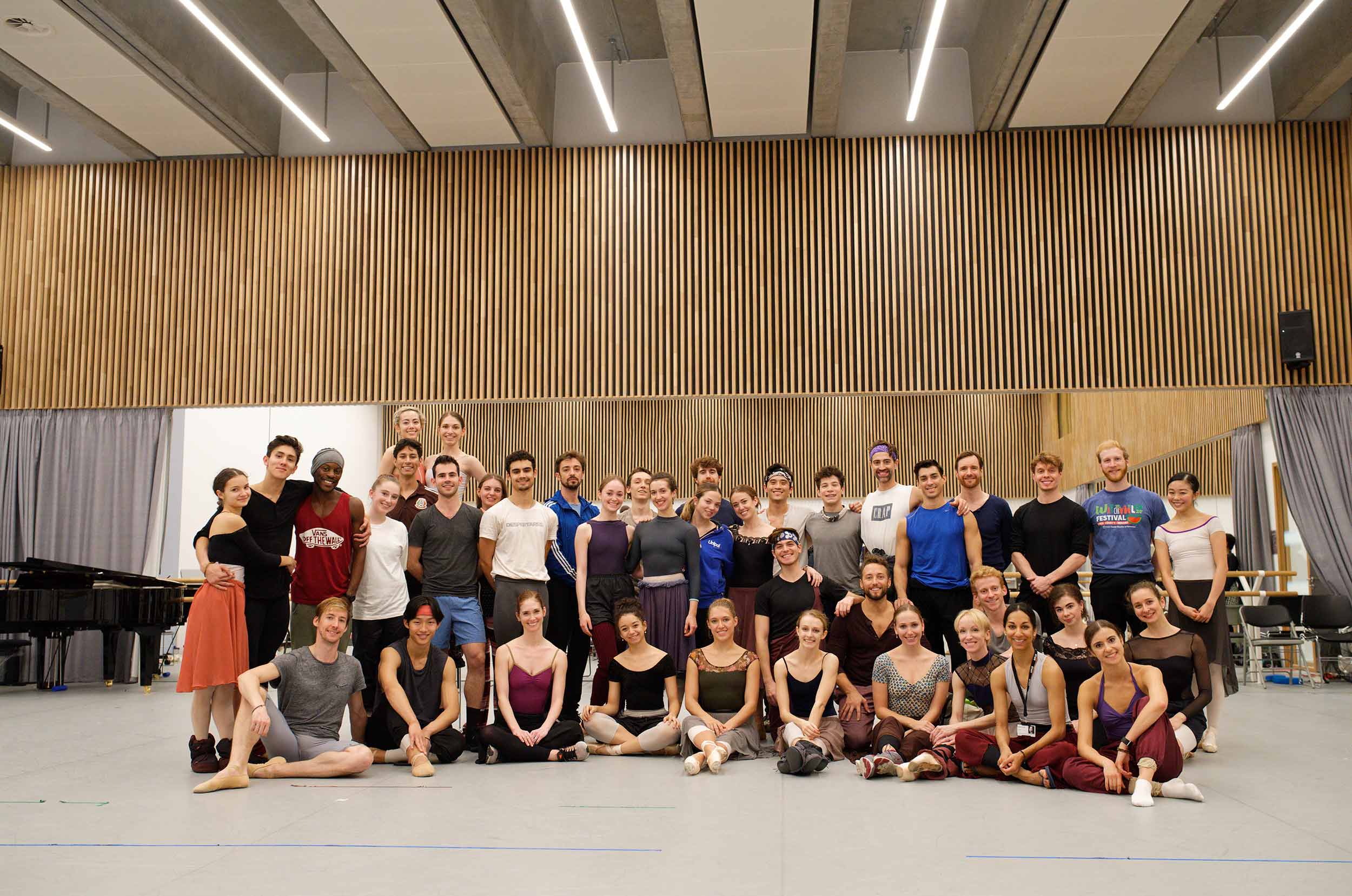 Dancers English National Ballet