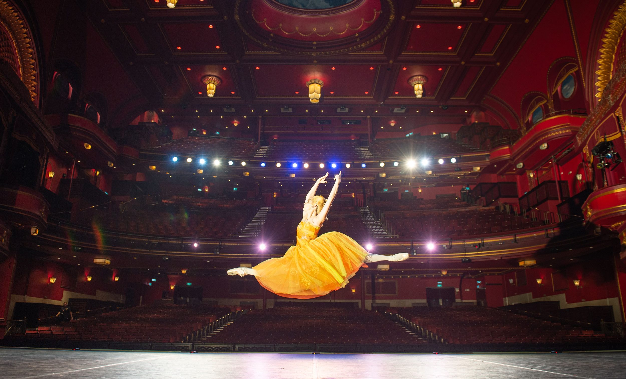 English National Ballet dancer Angela Wood ahead of opening night at the Mayflower Theatre, Southampton © Photography by ASH