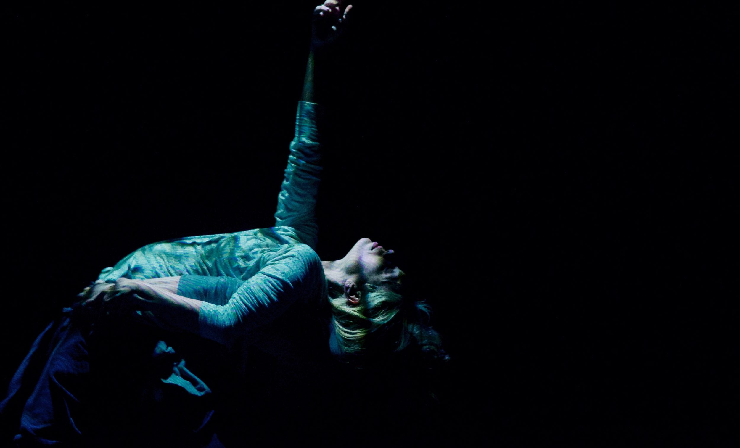Fernanda Oliveira and Fabian Reimair rehearsing Russell Maliphant's new work