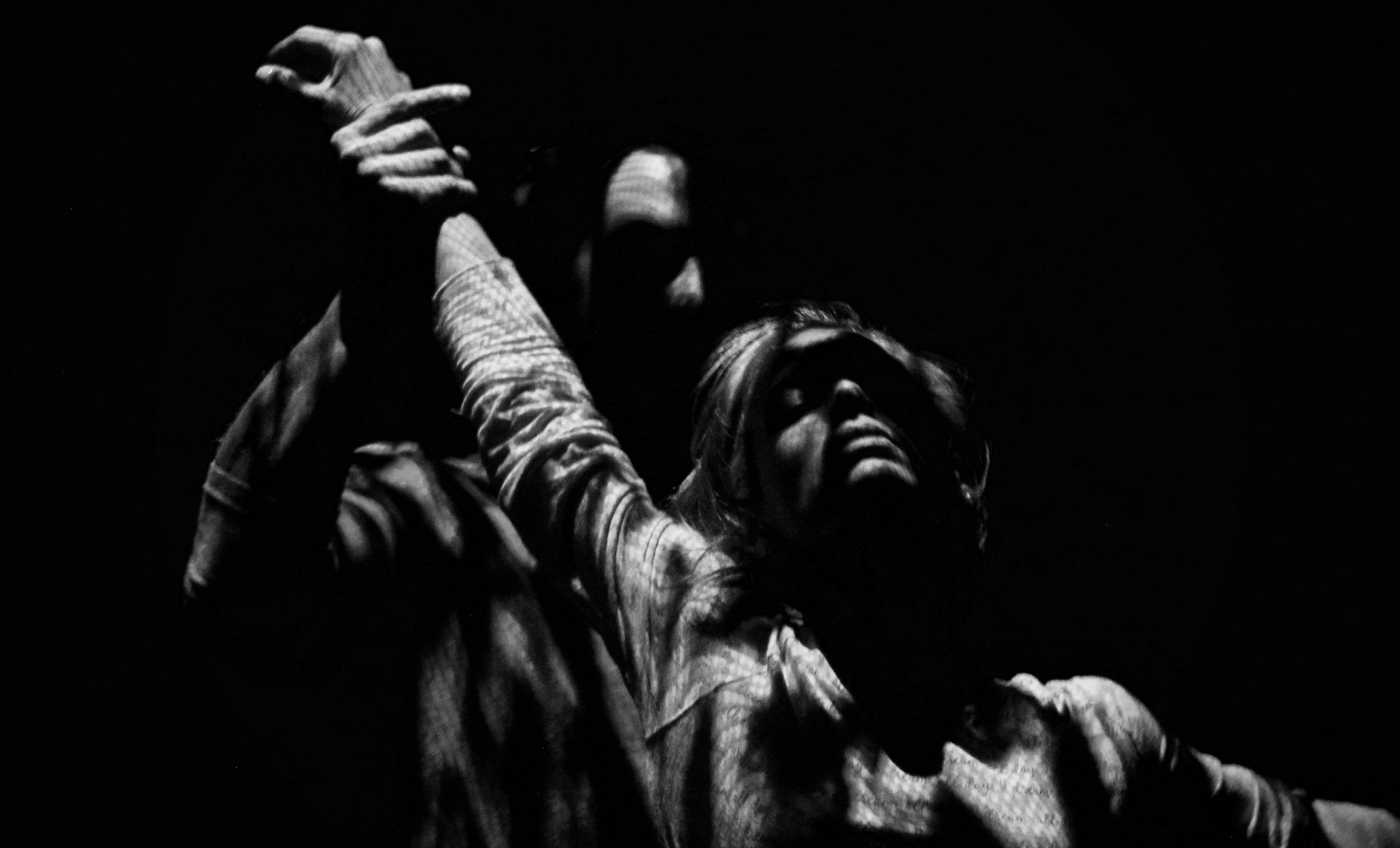 Fernanda Oliveira and Fabian Reimair in rehearsal for Russell Maliphant's new work
