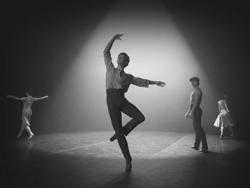 Emma Hawes, Isaac Hernandez, Francesco Gabriele Frola and Alison McWhinney in Senseless Kindness