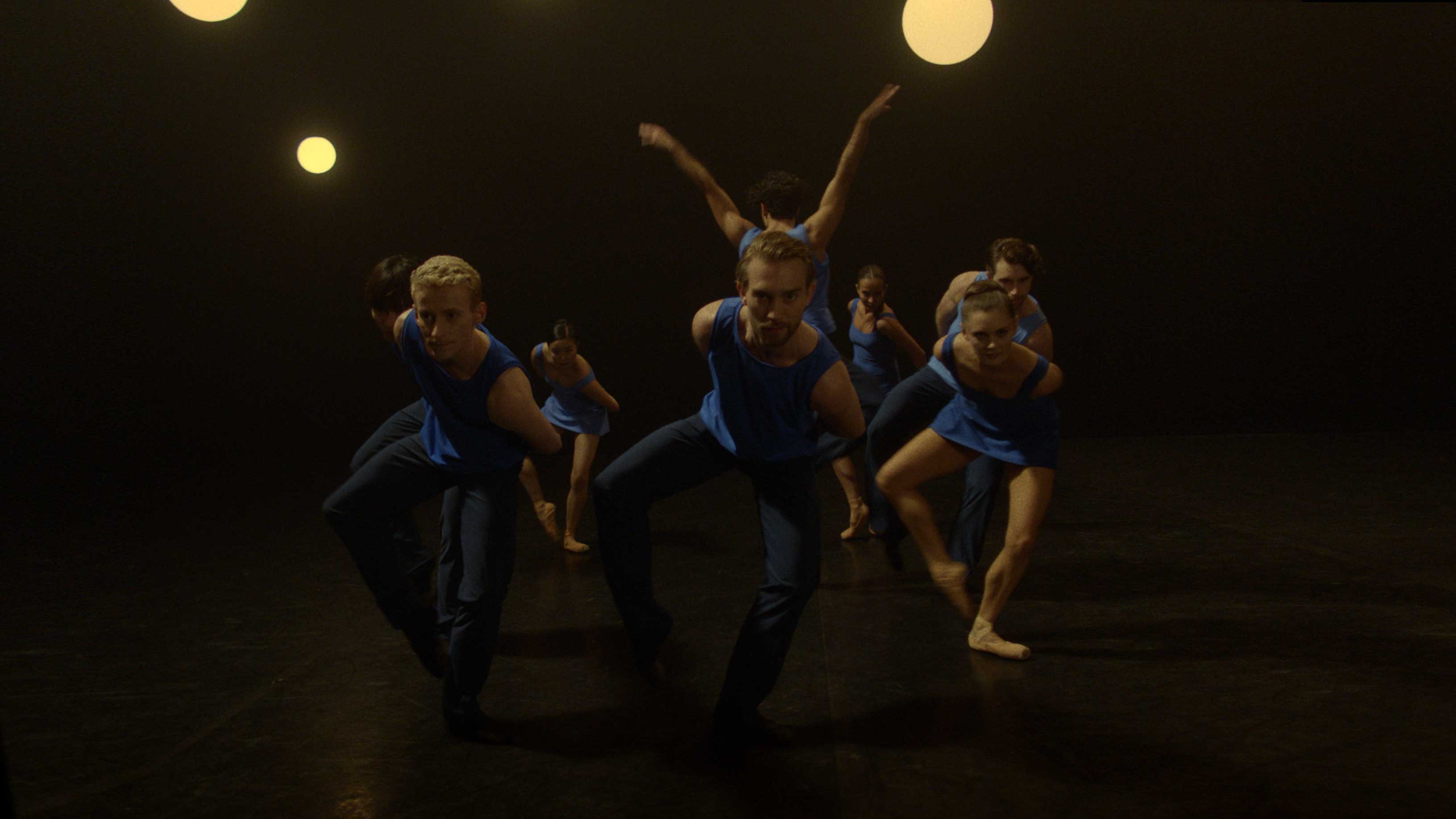 English National Ballet dancers in Stina Quagebeur's Take Five Blues