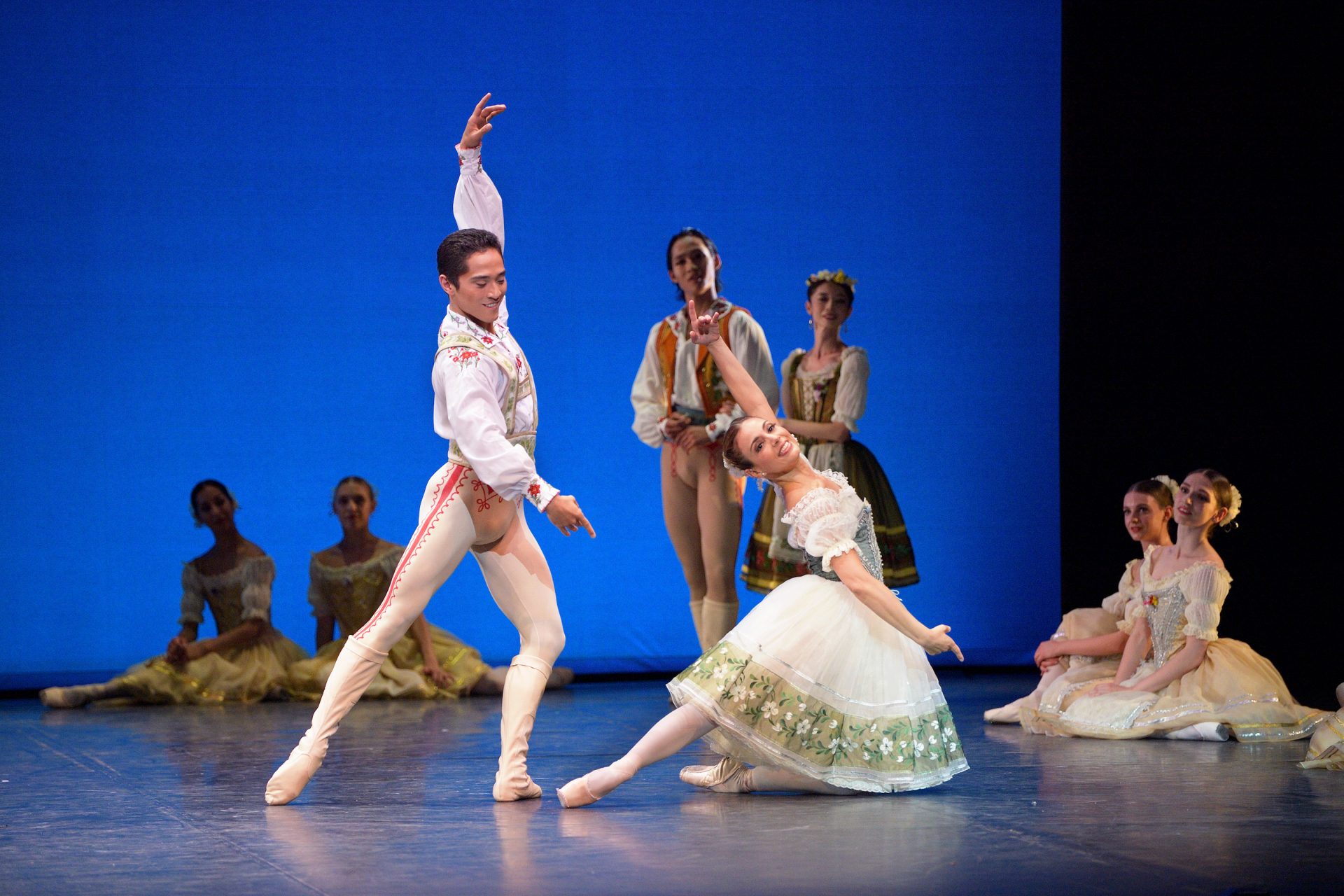 PRESS Fernanda Oliveira and Jeffrey Cirio in Coppélia as part of English National Ballet's Solstice at the Southbank Centre's Royal Festival Hall (2)