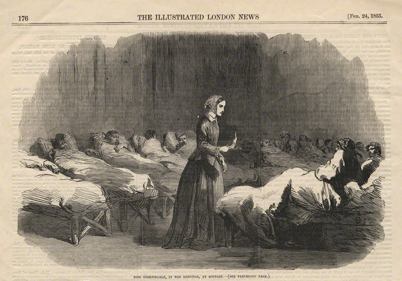 Florence Nightingale published by Illustrated London News