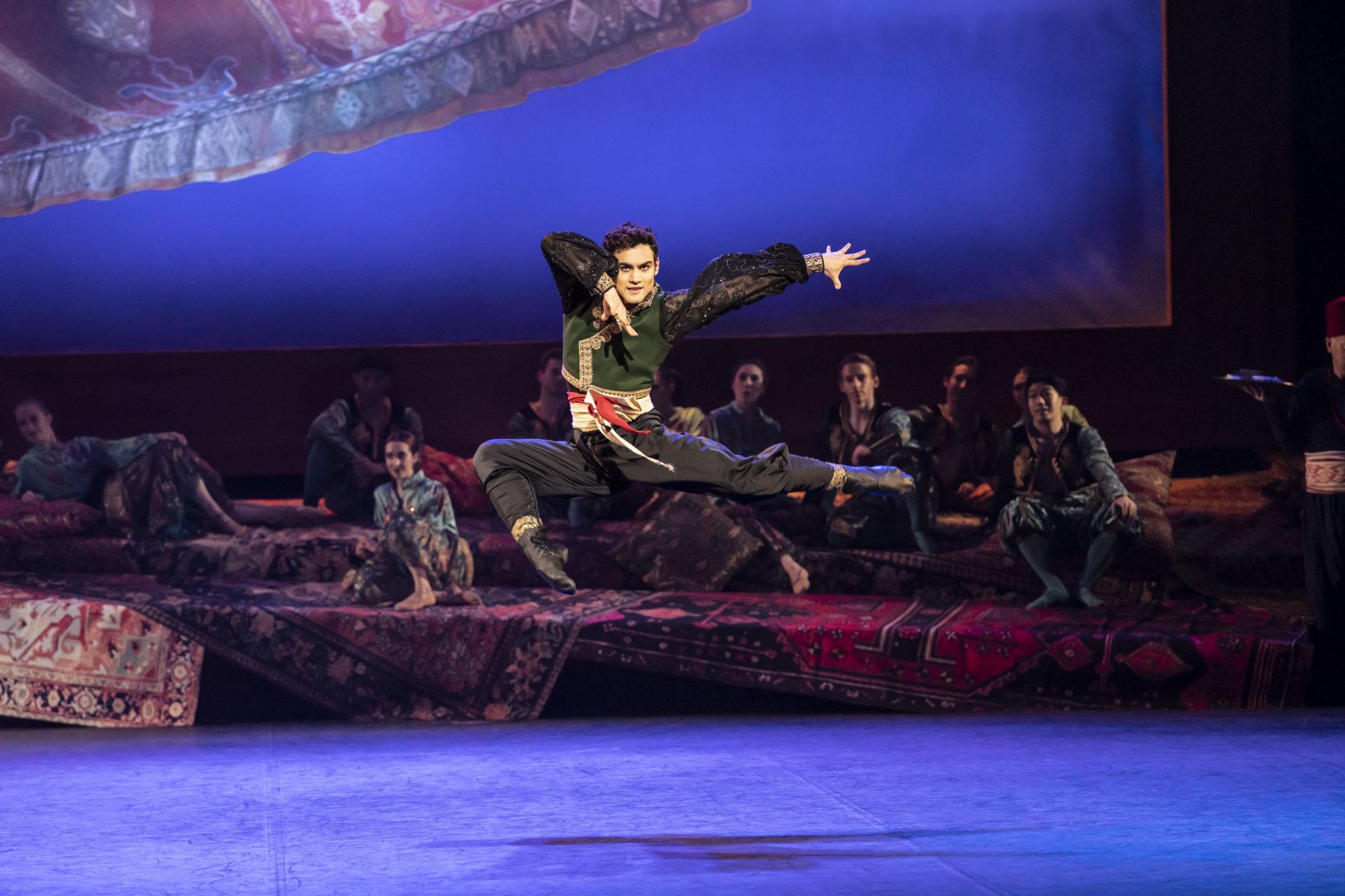 Daniel McCormick in Tamara Rojo's Raymonda by English National Ballet © Johan Persson