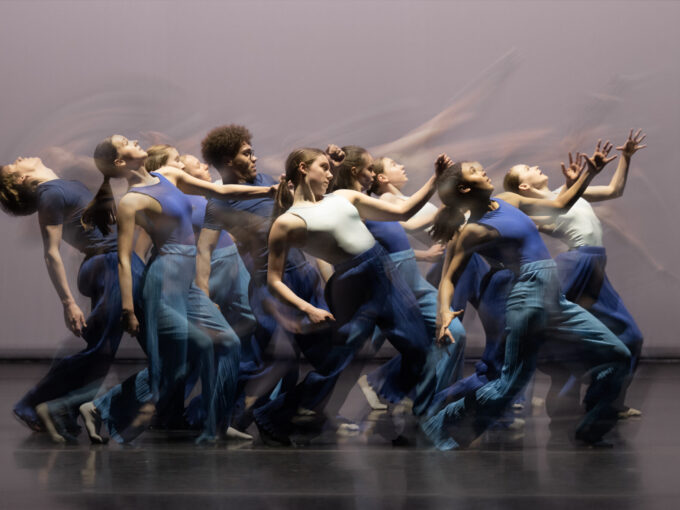 ENBYouthCo perform at Re-Play, English National Ballet's performance series held onsite at the Mulryan Centre for Dance © Photography by ASH