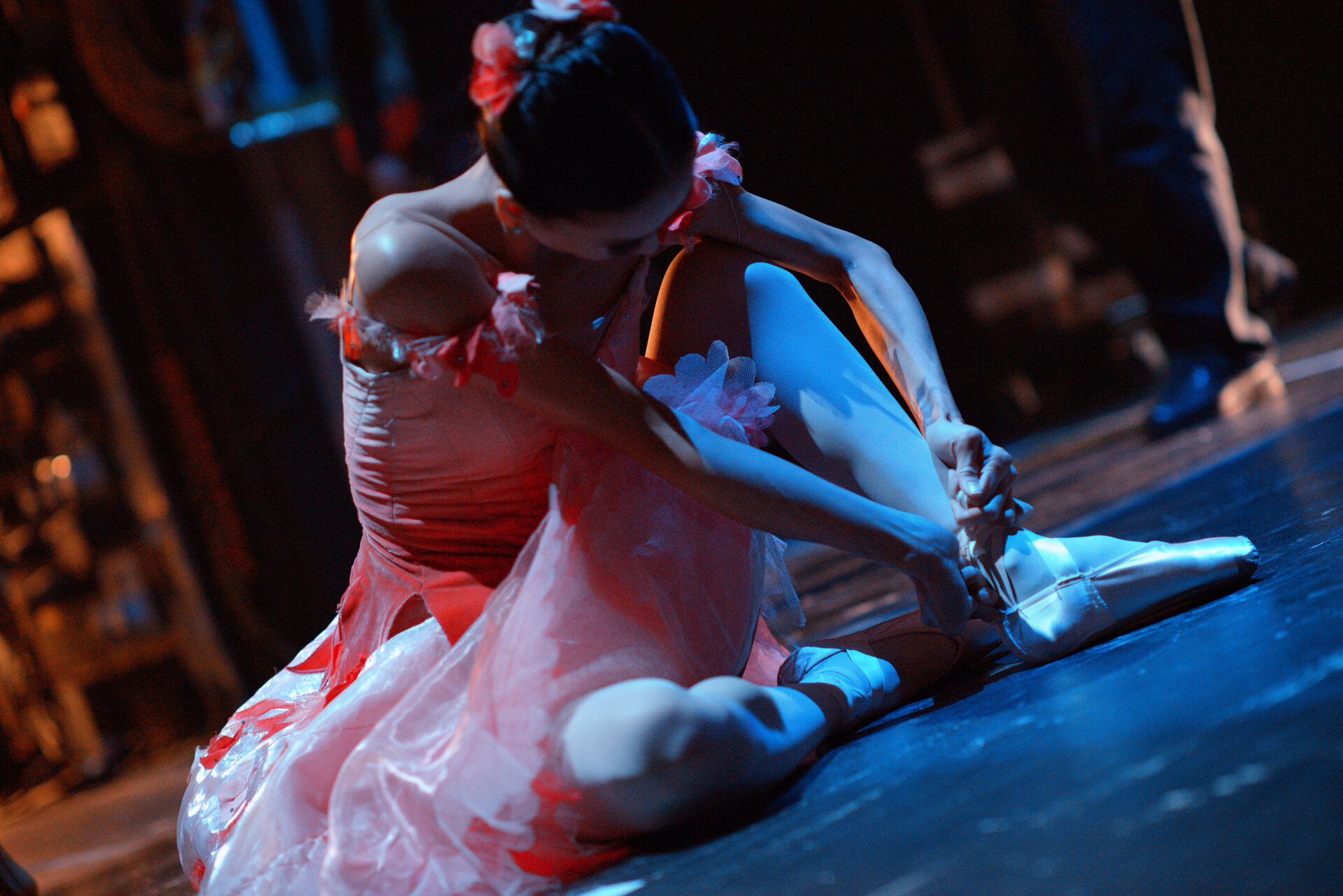 Behind the scenes at the London Coliseum © Laurent Liotardo