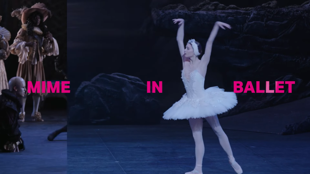 Mime in Ballet with Cynthia Harvey: Sleeping Beauty, Swan Lake, Giselle ...