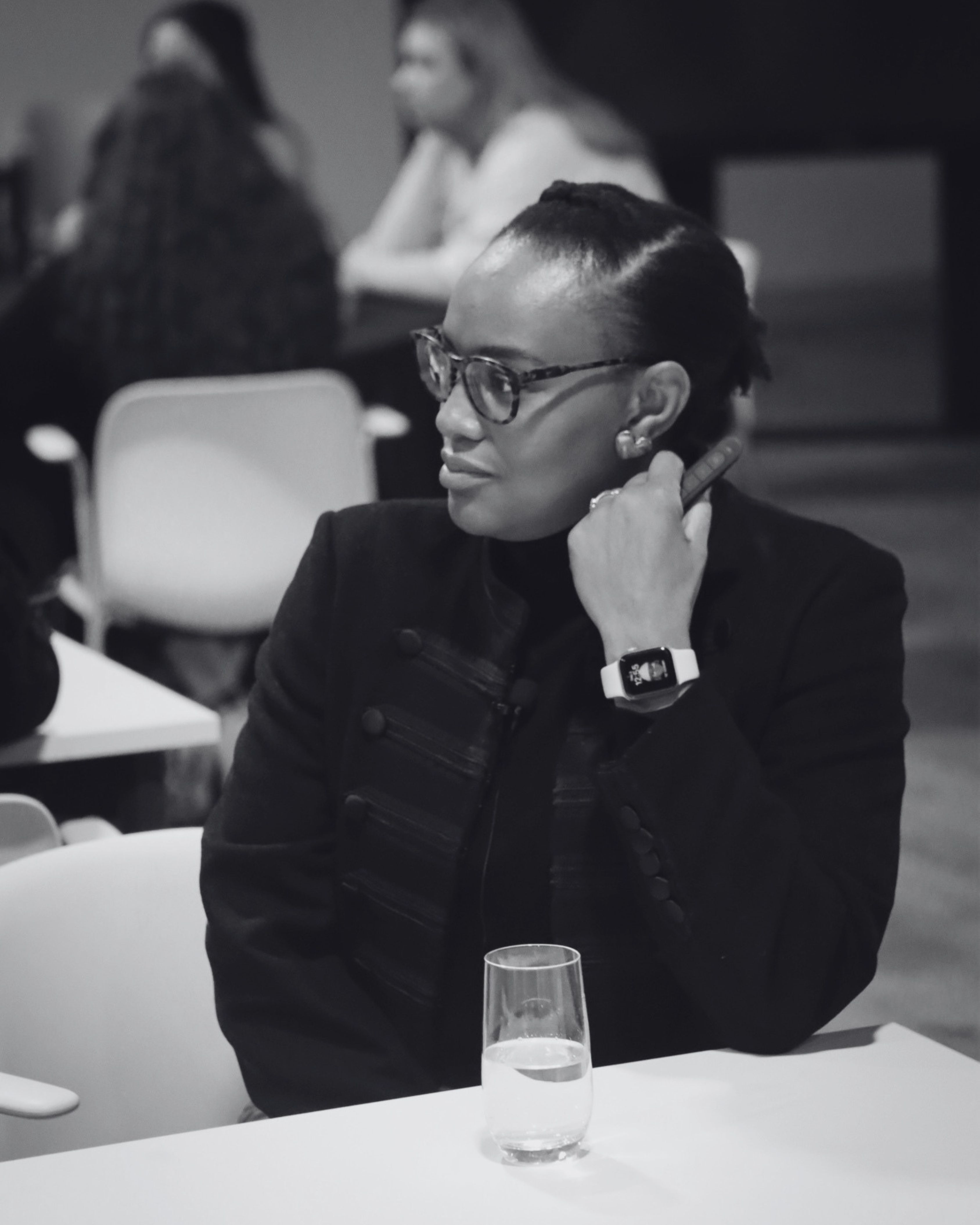 Black and white headshot Orlene Badu